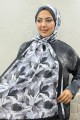 Desenli Bambu Şal 038G